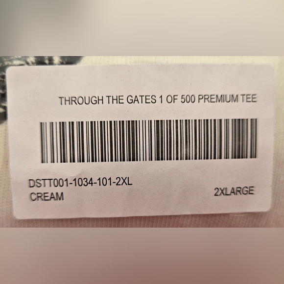 Darc Sport (1-500) "Through The Gates" Premium Oversized Tee - Picture 3 of 14